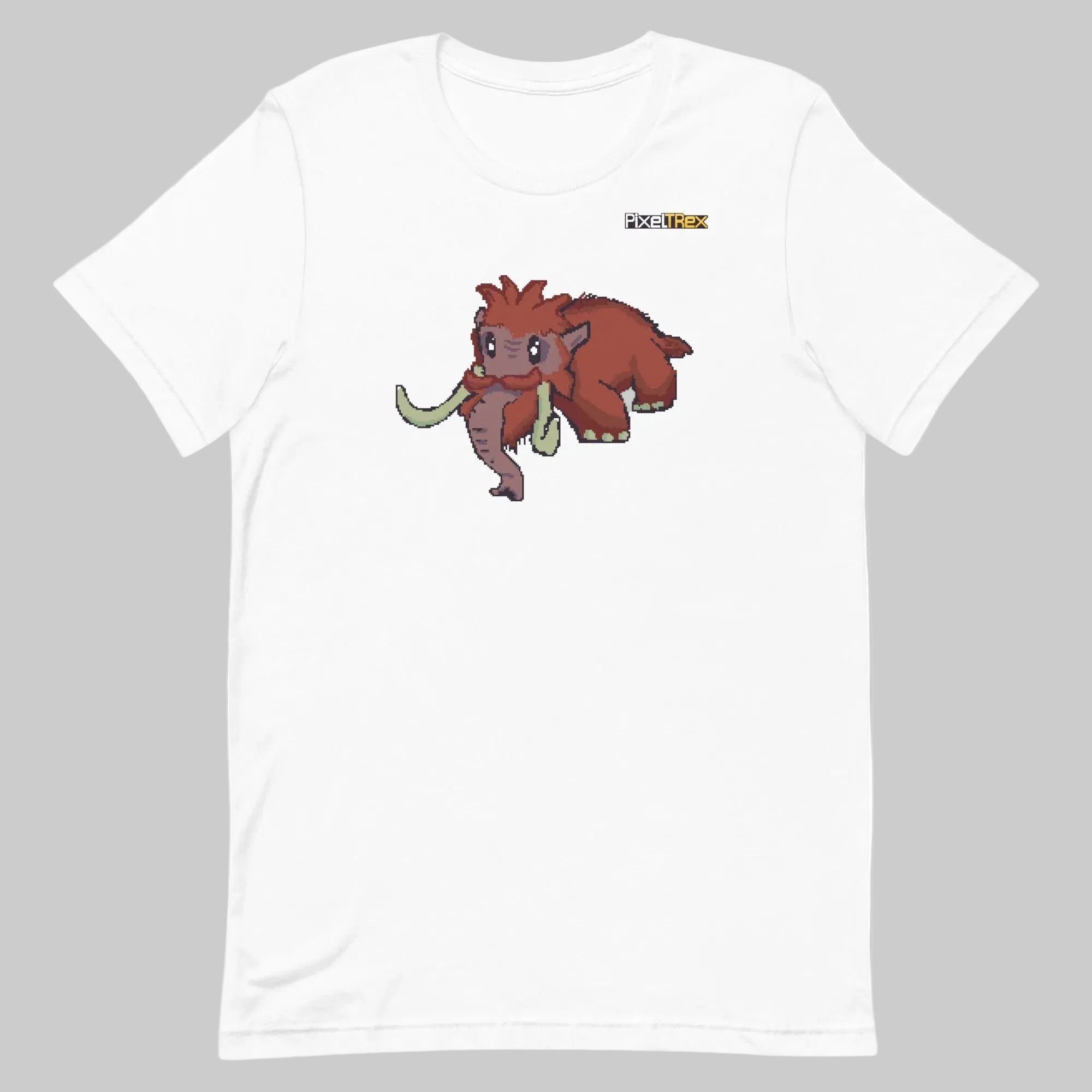 PixelTRex™ – Mammo the Mammoth Pixel Creature T-Shirt