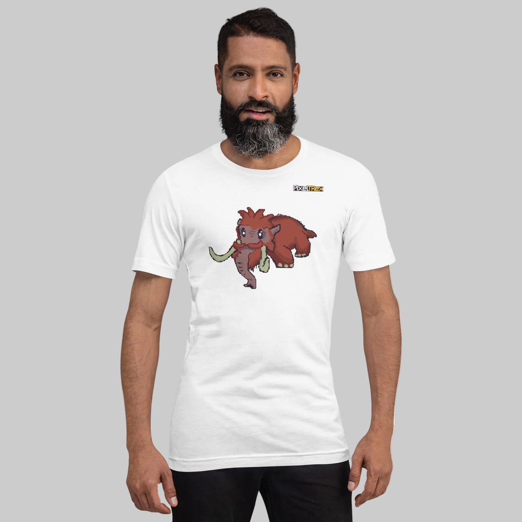 PixelTRex™ – Mammo the Mammoth Pixel Creature T-Shirt