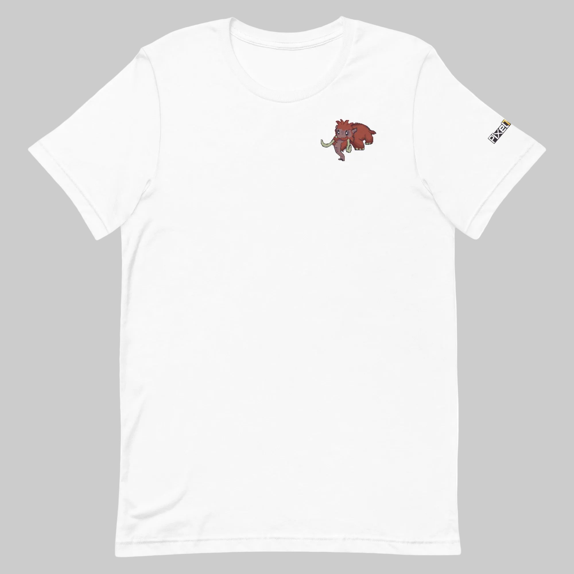 PixelTRex™ – Mammo the Mammoth Pixel Creature Pocket Tee