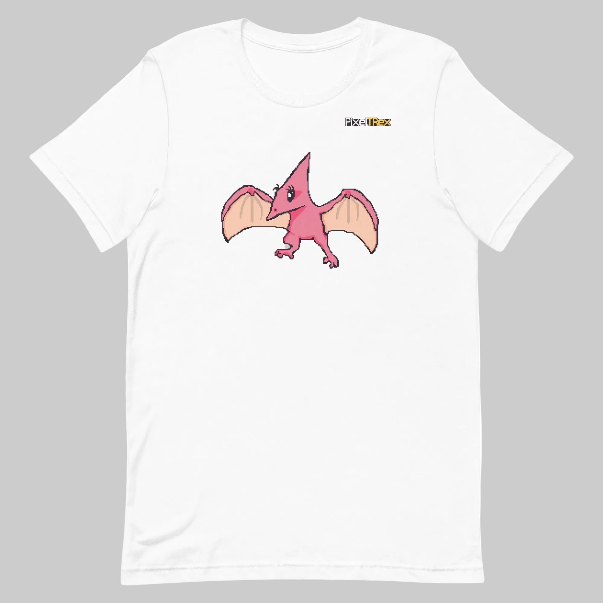 PixelTRex™ – Tera the Pteranodon Pixel Creature T-Shirt