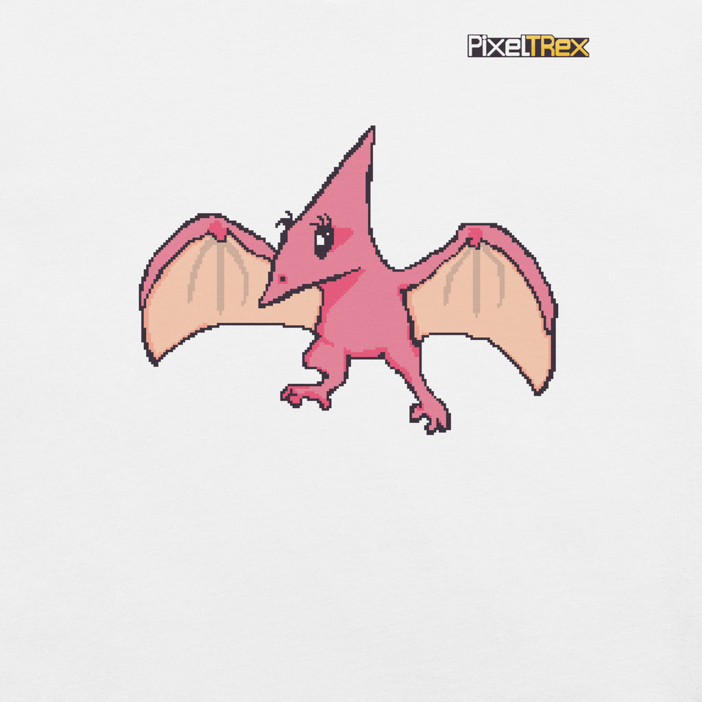 PixelTRex™ – Tera the Pteranodon Pixel Creature T-Shirt