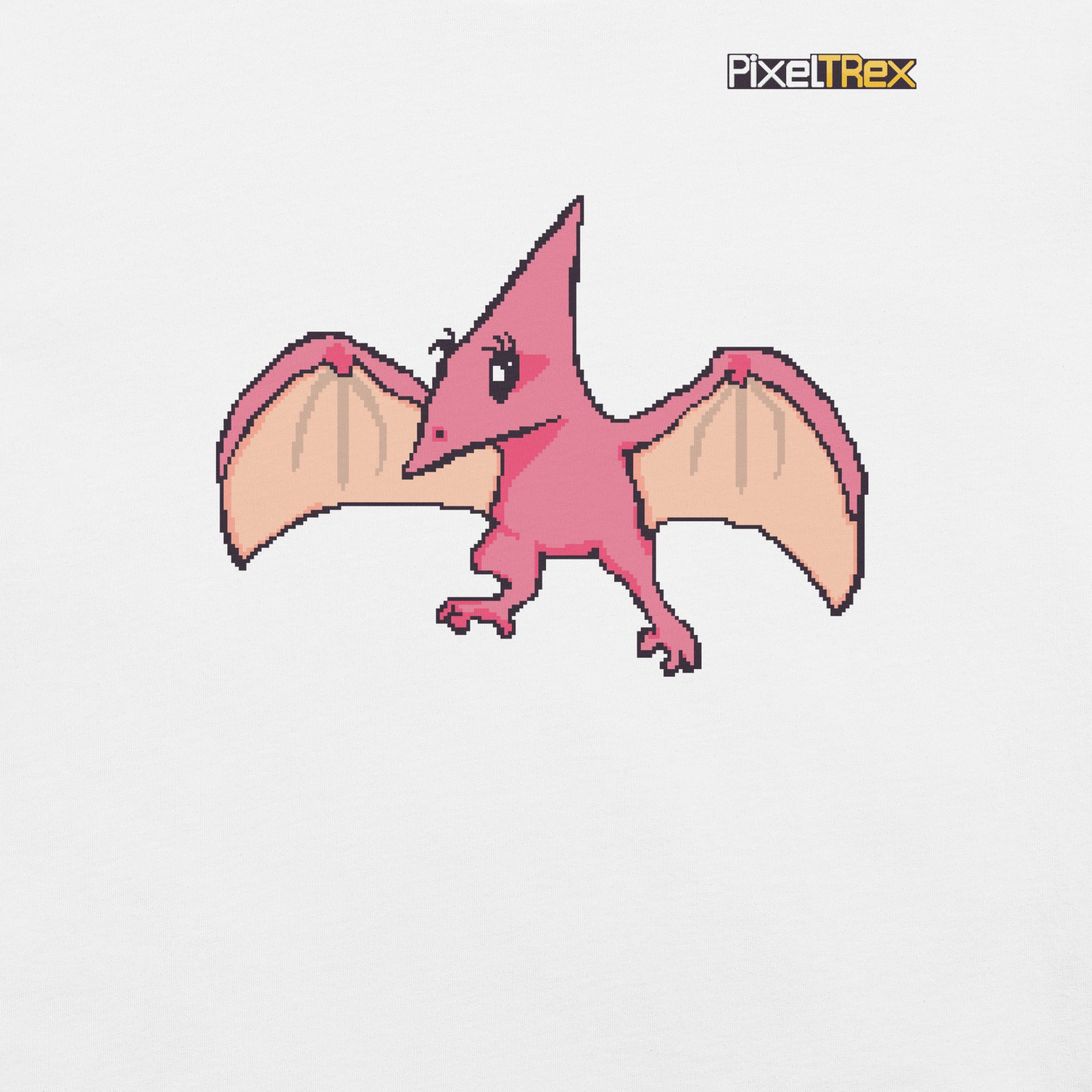 PixelTRex™ – Tera the Pteranodon Pixel Creature T-Shirt