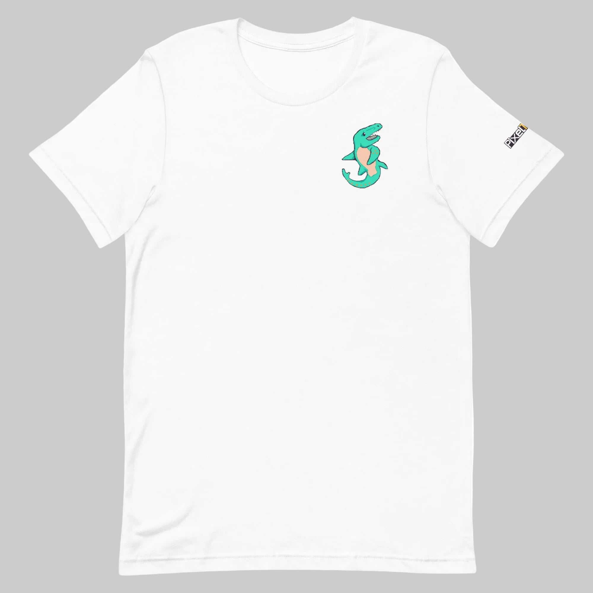 PixelTRex™ – Mosa the Mosasaurus Pixel Creature Pocket Tee