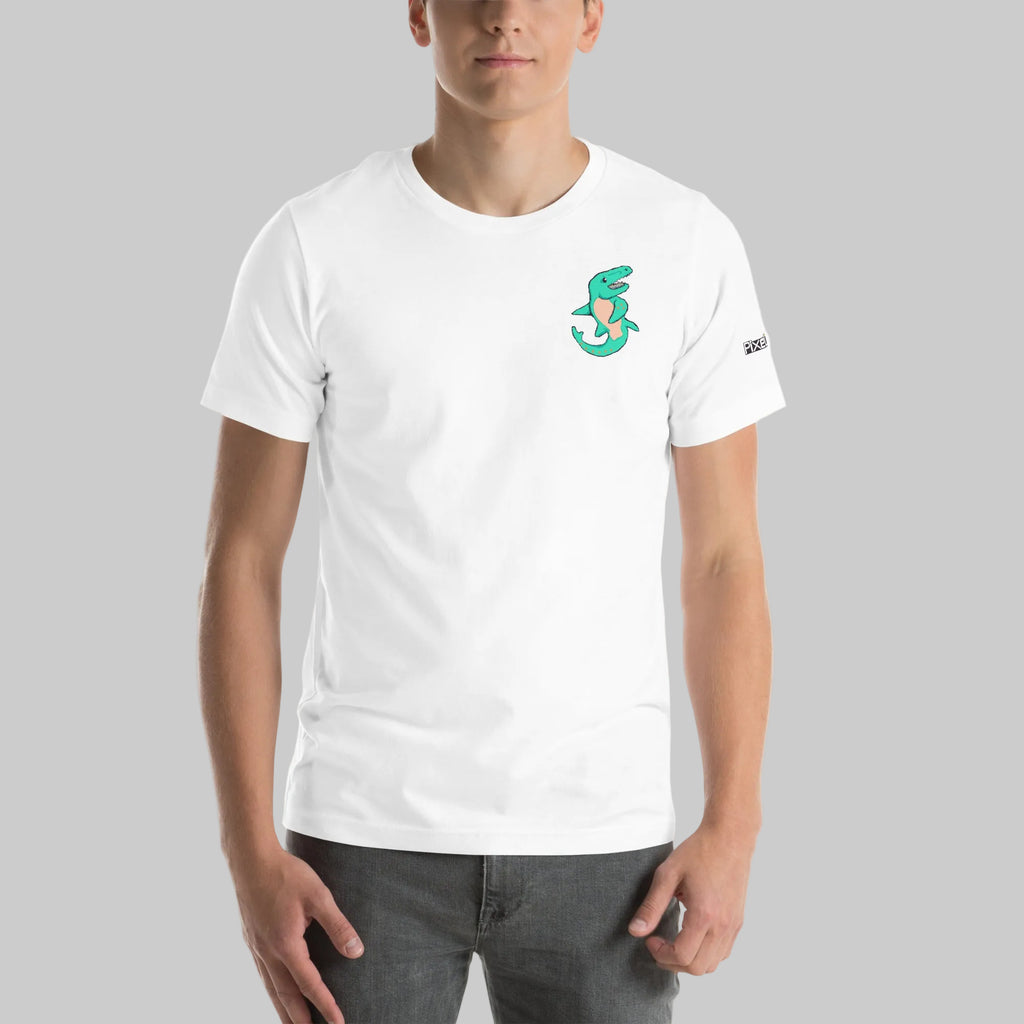 PixelTRex™ – Mosa the Mosasaurus Pixel Creature Pocket Tee