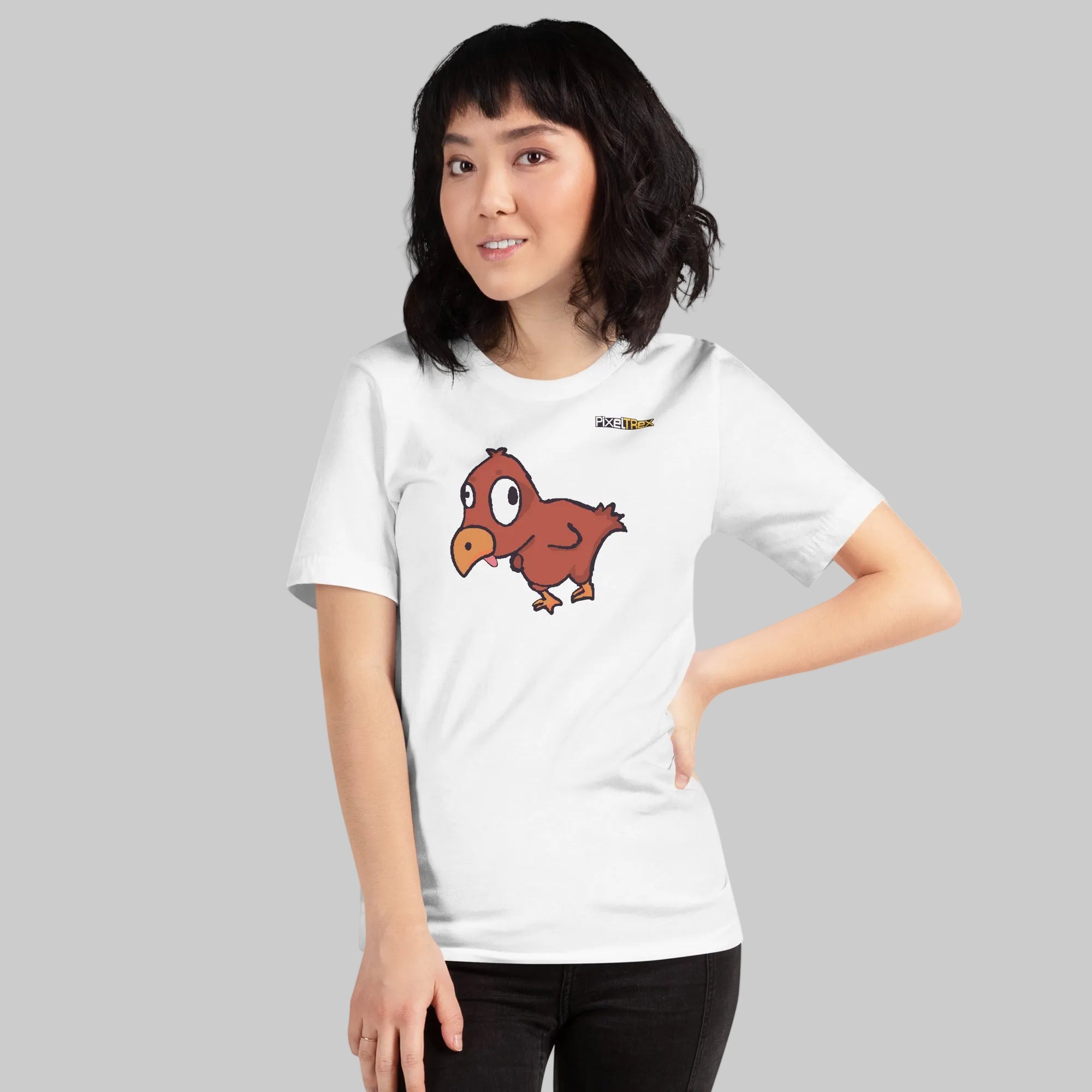 PixelTRex™ – Doug the Dodo Pixel Creature T-Shirt