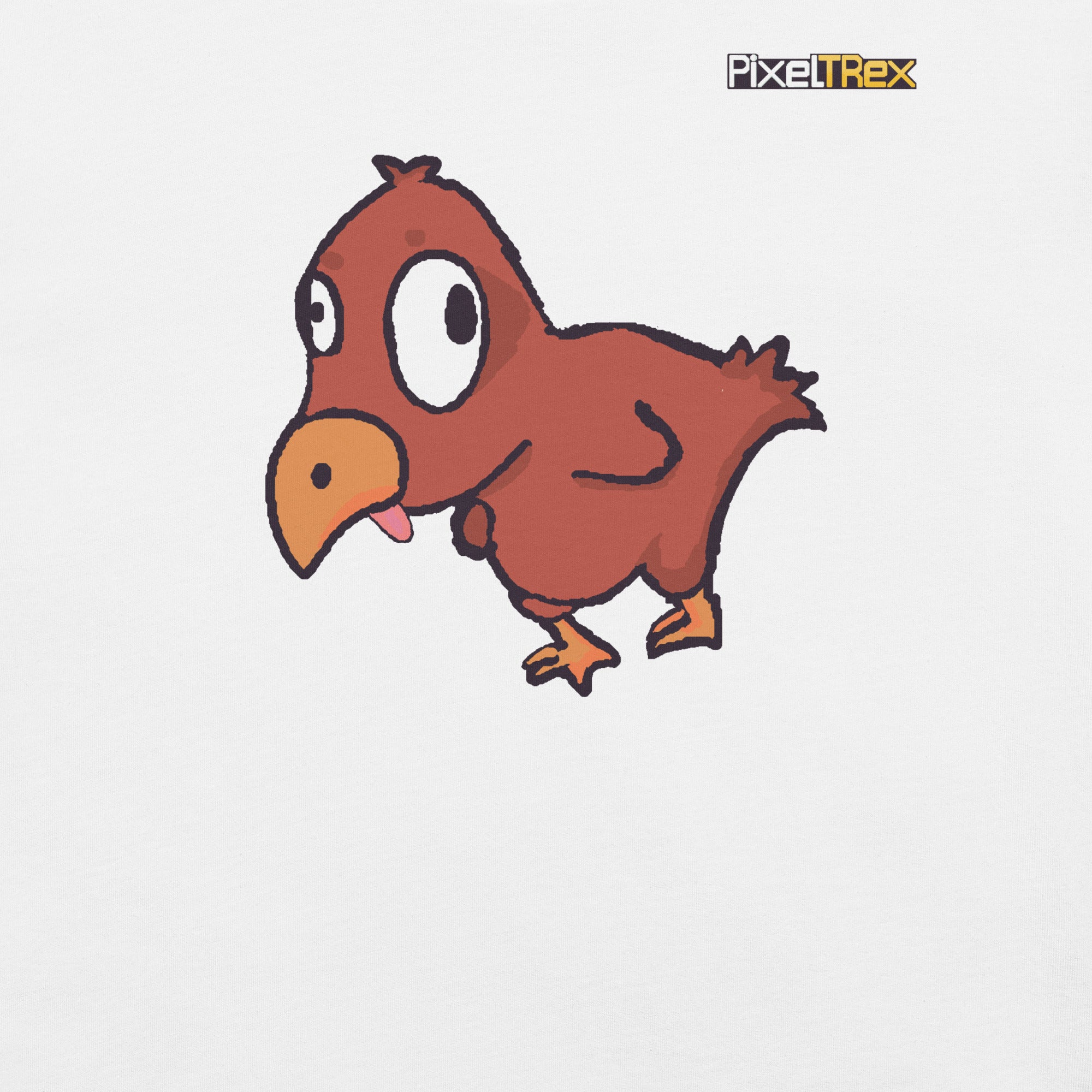 PixelTRex™ – Doug the Dodo Pixel Creature T-Shirt