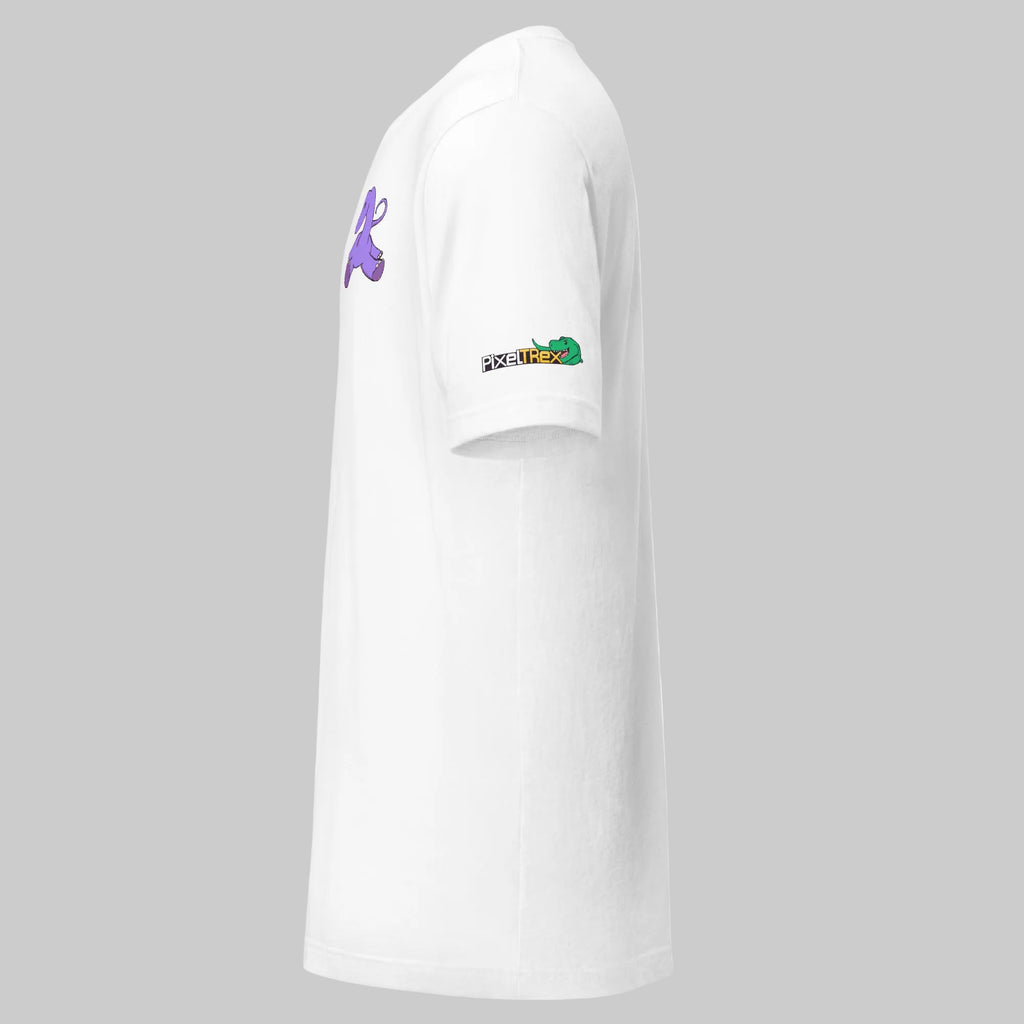 PixelTRex™ – Bracey the Brachiosaurus Pixel Dinosaur Pocket Tee