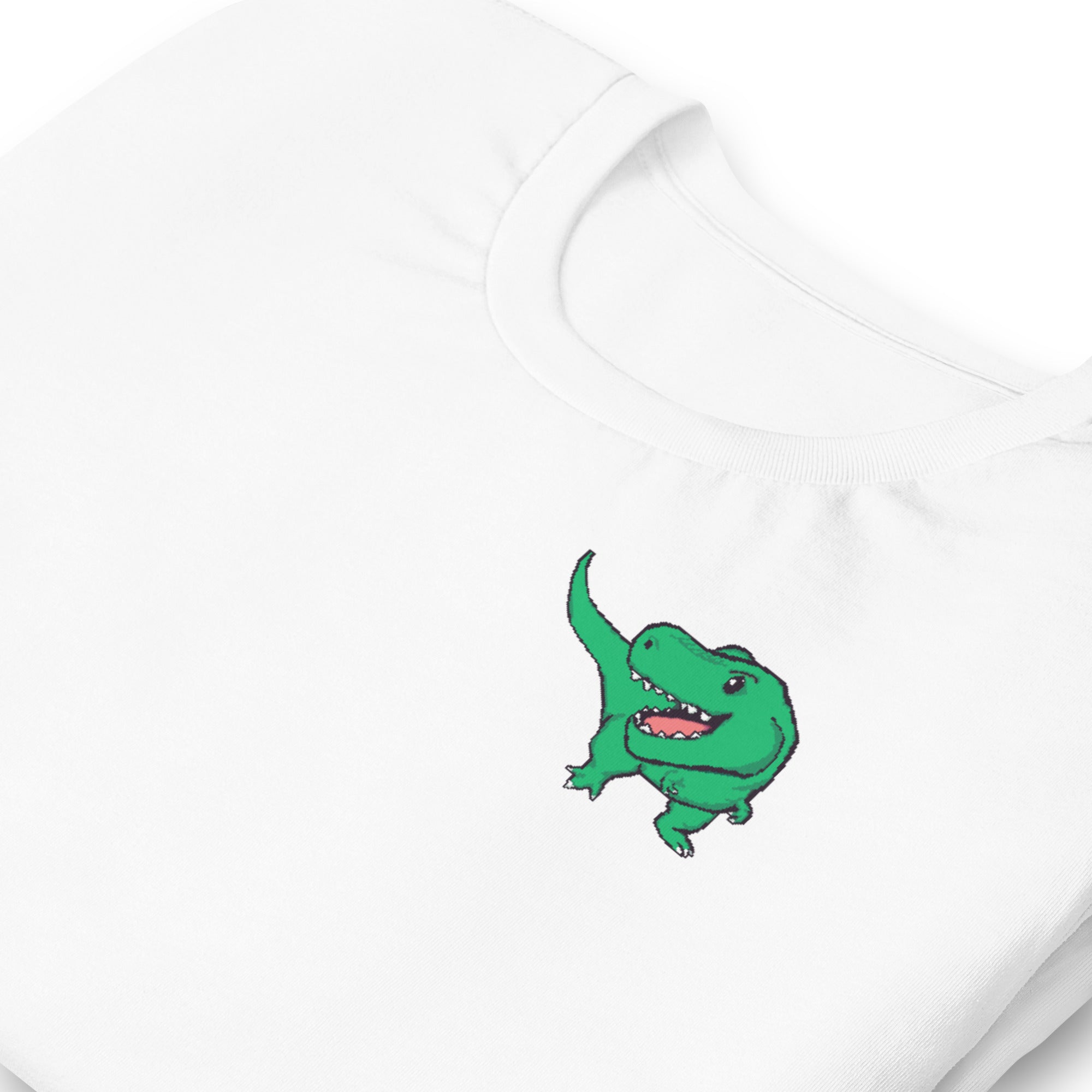 PixelTRex™ – Trex the T-Rex Pixel Dinosaur Pocket Tee