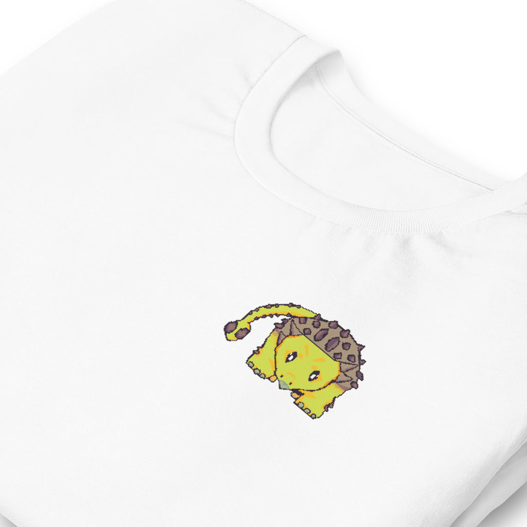 PixelTRex™ – Anky the Ankylosaurus Pixel Dinosaur Pocket Tee