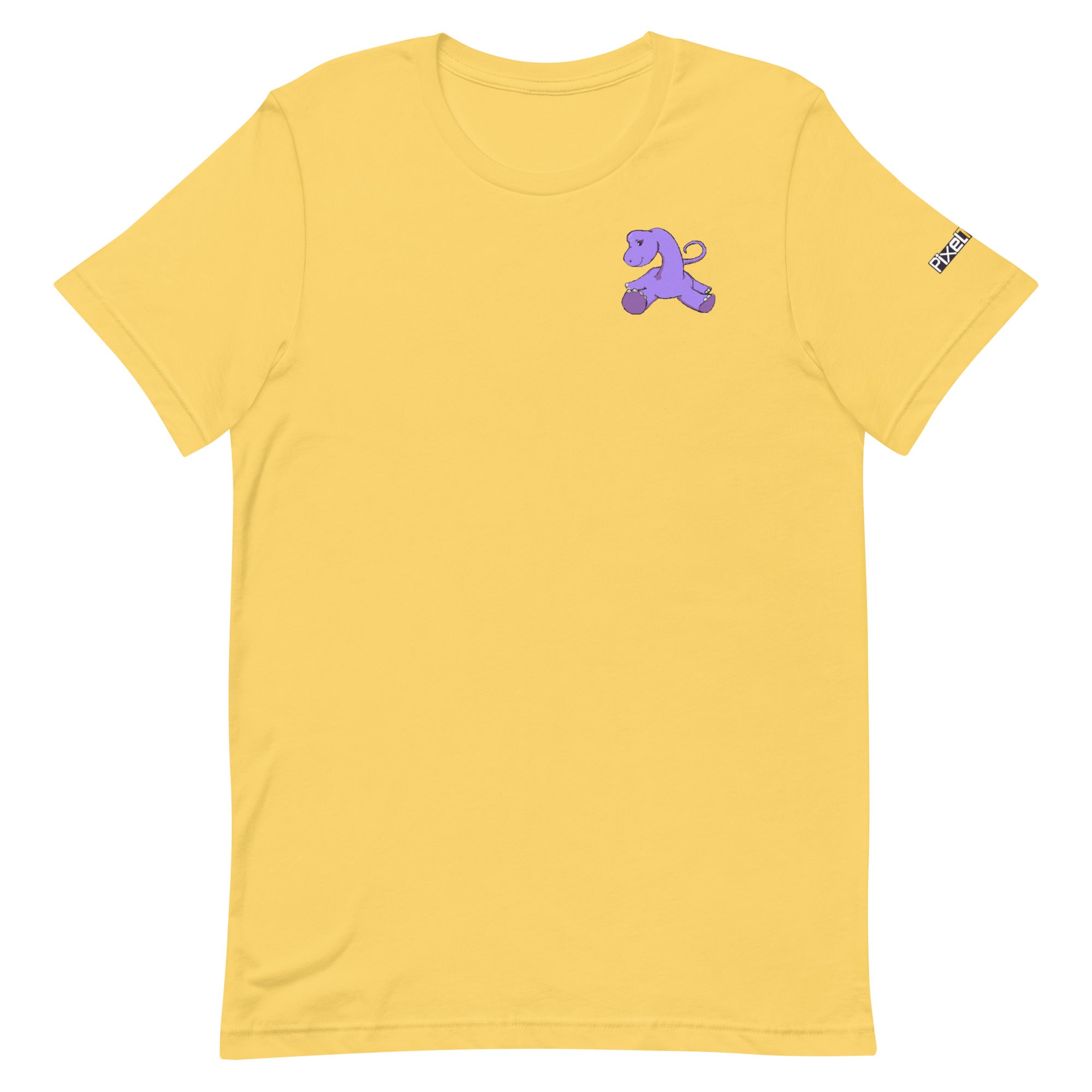 PixelTRex™ – Bracey the Brachiosaurus Pixel Dinosaur Pocket Tee
