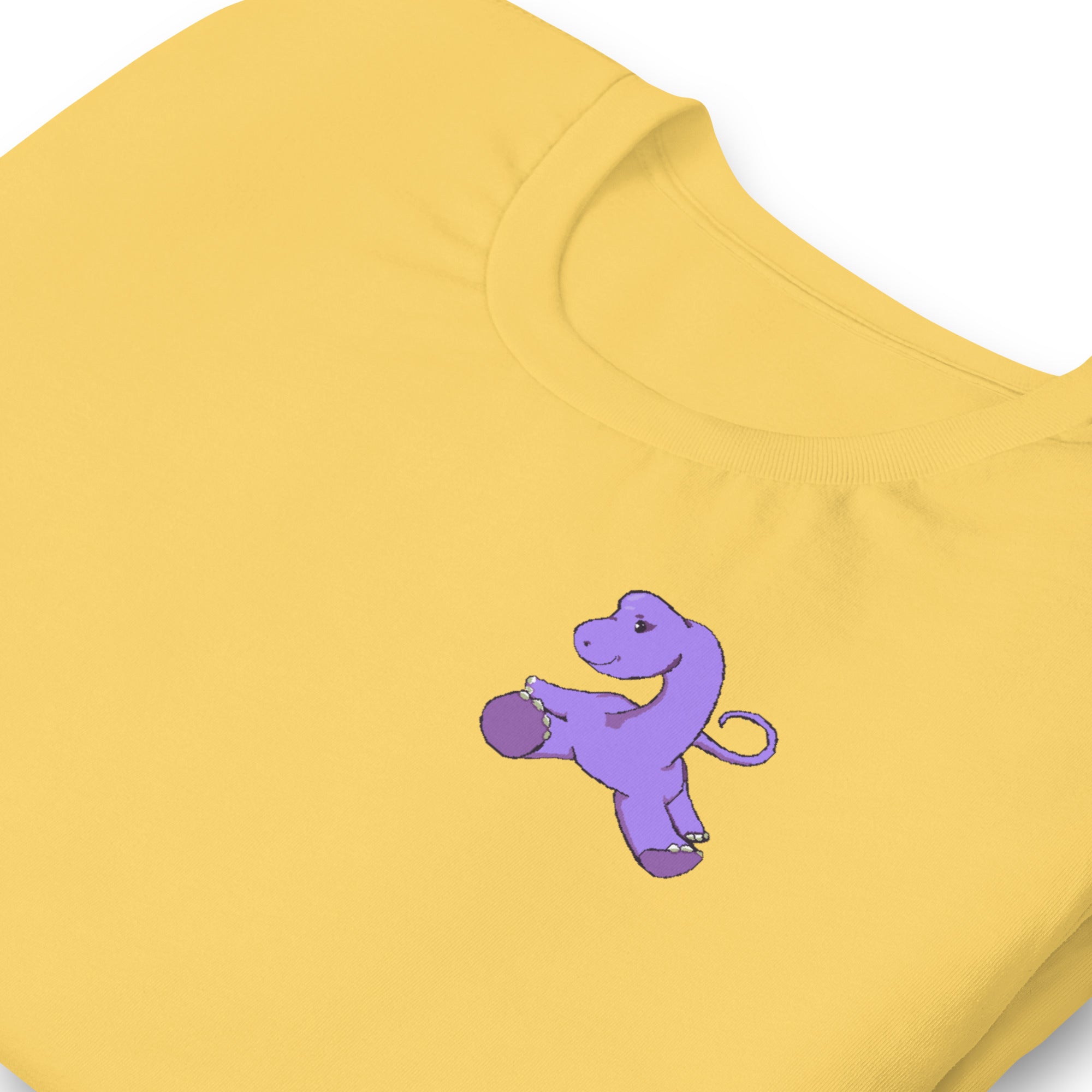 PixelTRex™ – Bracey the Brachiosaurus Pixel Dinosaur Pocket Tee