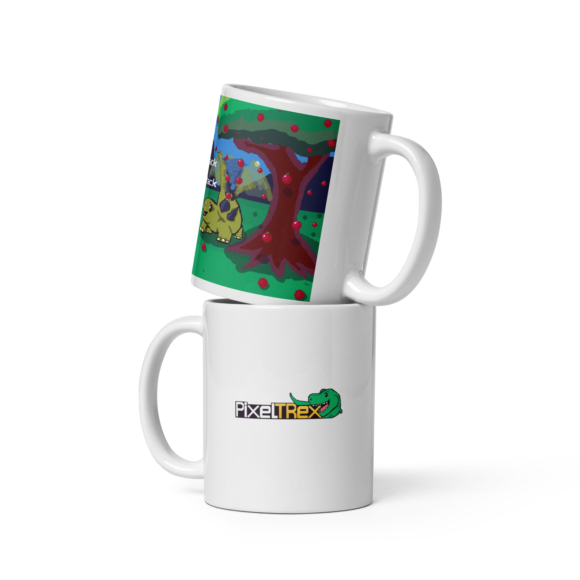 PixelTRex™ – Stego “Snack Attack” 11 oz Mug