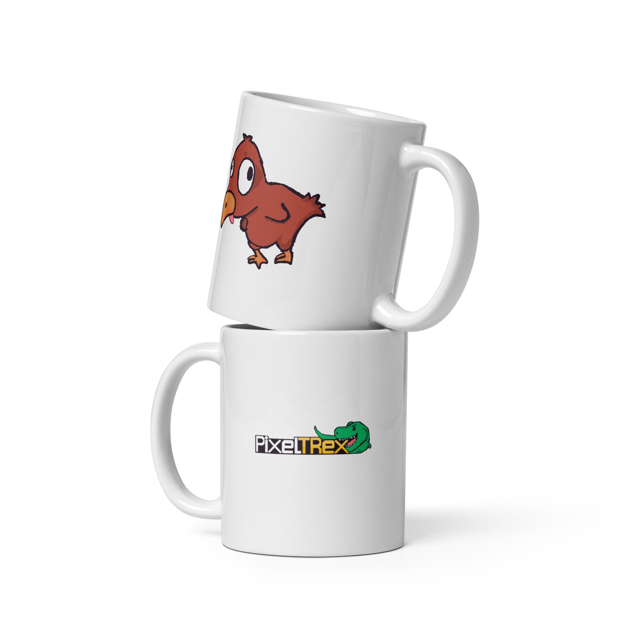 PixelTRex™ – Doug the Dodo Pixel Creature 11 oz Mug