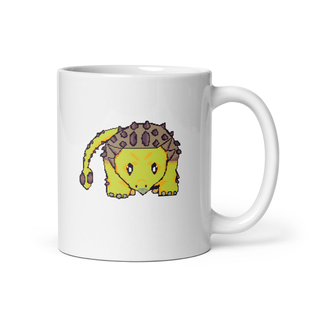 PixelTRex™ – Anky the Ankylosaurus 11 oz Mug