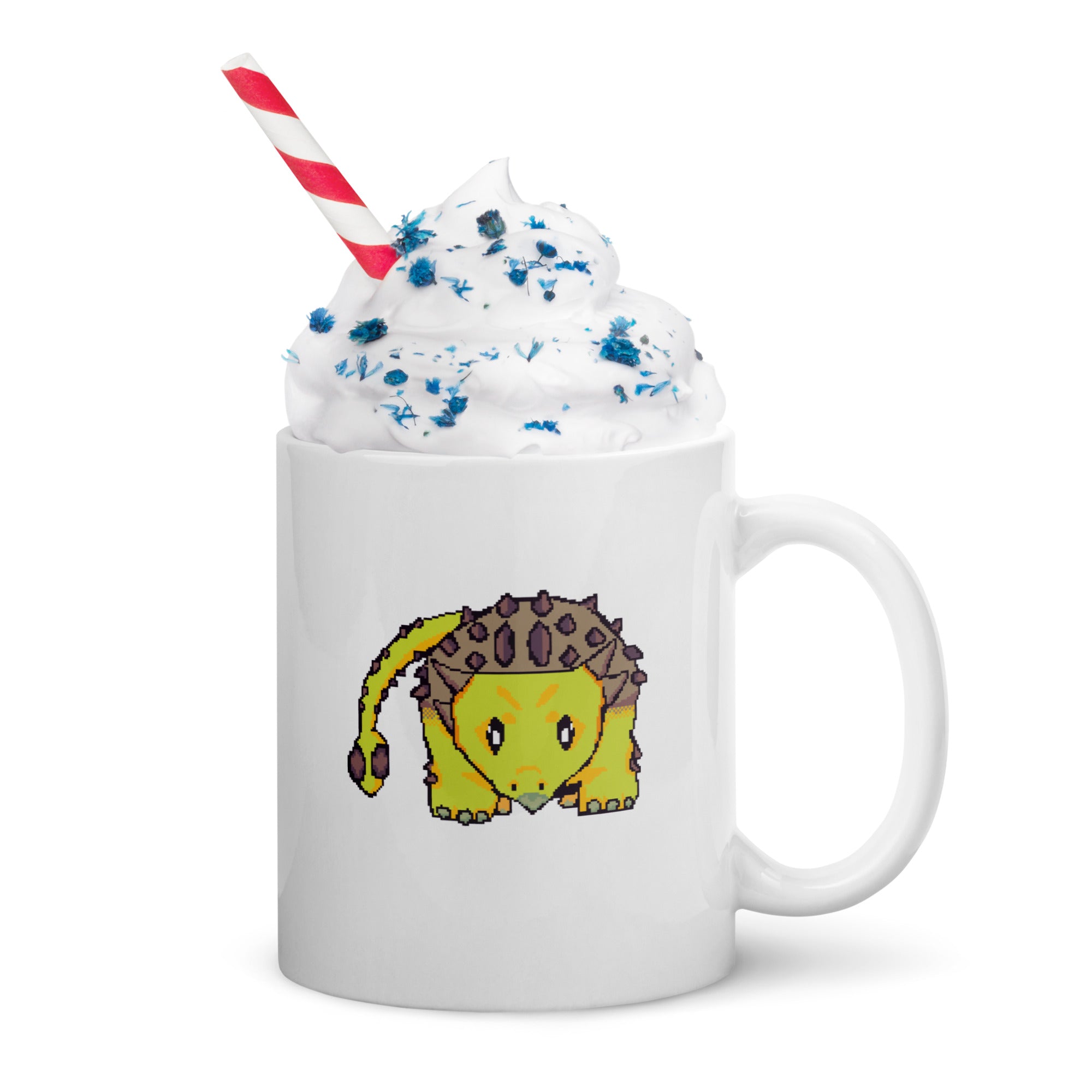 PixelTRex™ – Anky the Ankylosaurus 11 oz Mug