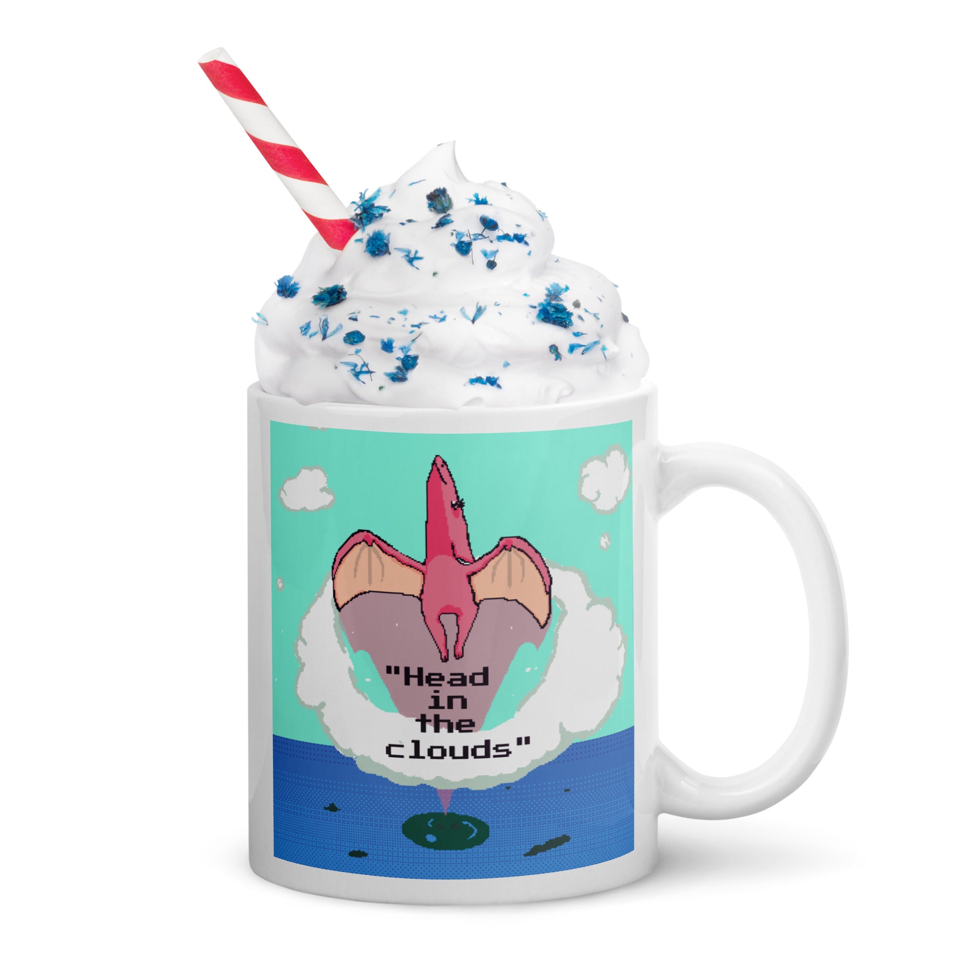 PixelTRex™ – Tera “Head in the clouds” 11 oz Mug