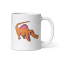 PixelTRex™ – Spino the Spinosaurus Pixel Dinosaur 11 oz Mug