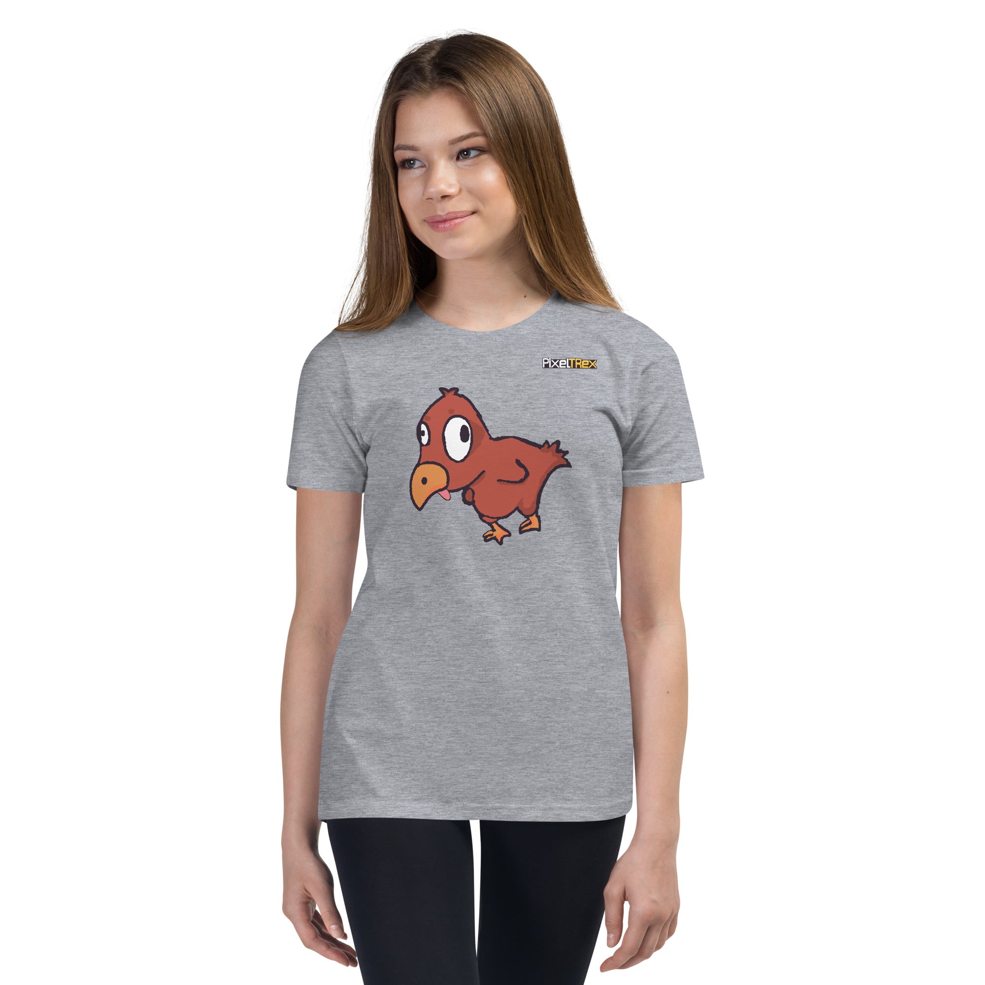 PixelTRex™ – Doug the Dodo Pixel Creature Youth T-Shirt