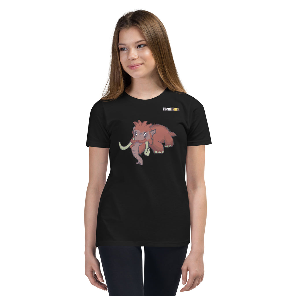 PixelTRex™ – Mammo the Mammoth Pixel Creature Youth T-Shirt