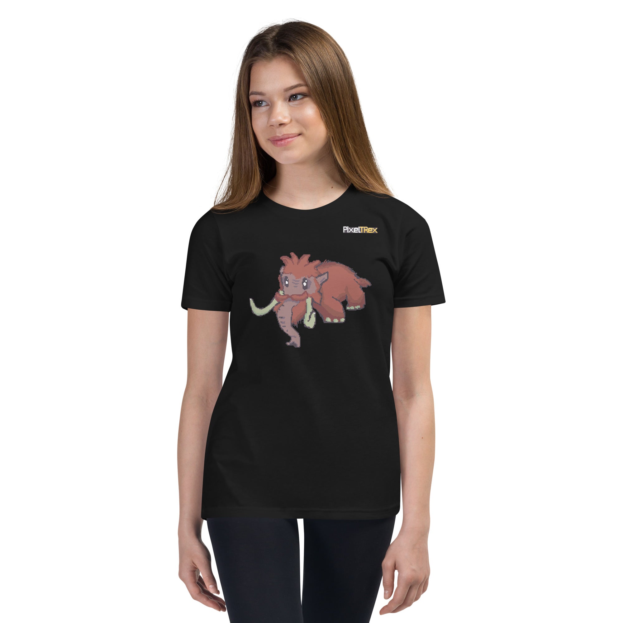 PixelTRex™ – Mammo the Mammoth Pixel Creature Youth T-Shirt