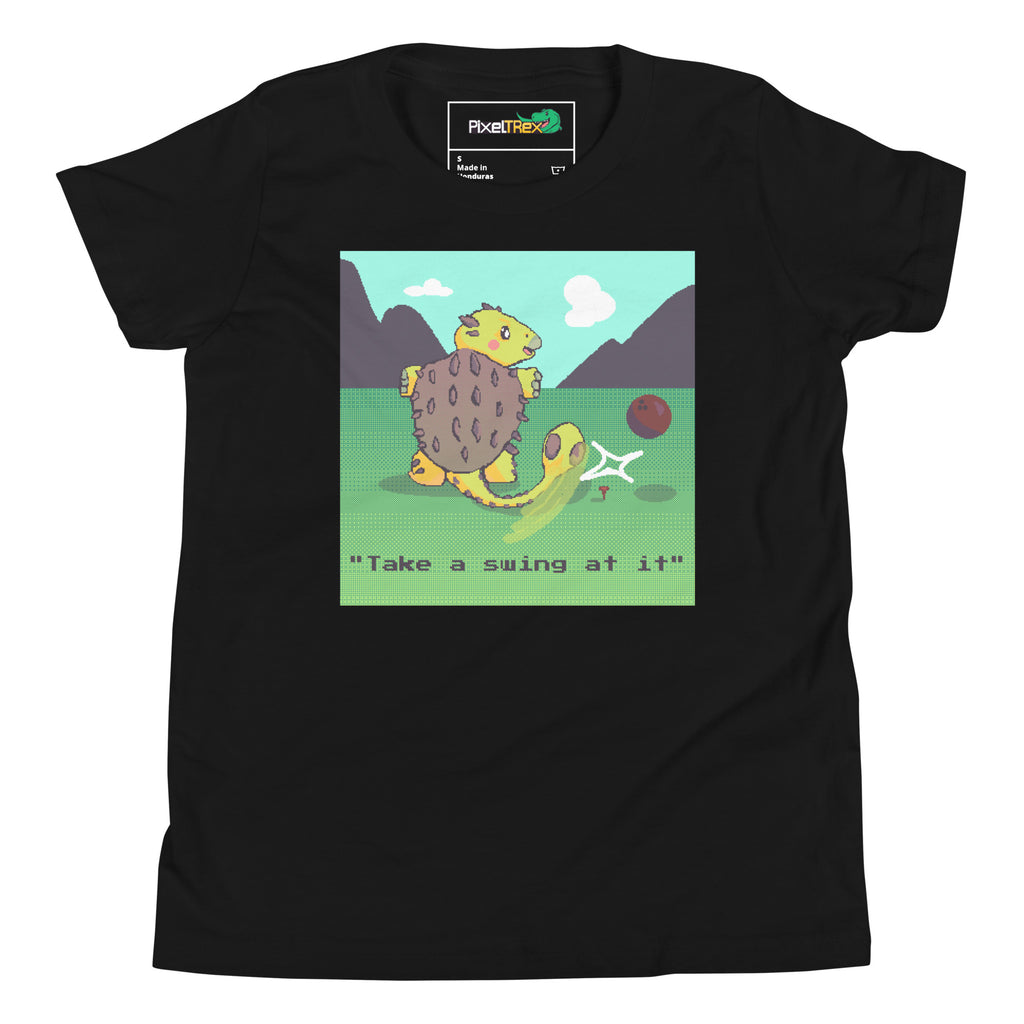PixelTRex™ – Anky “Take a swing at It” Youth T-Shirt
