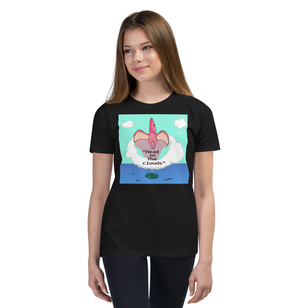 PixelTRex™ – Tera “Head in the Clouds” Youth T-Shirt