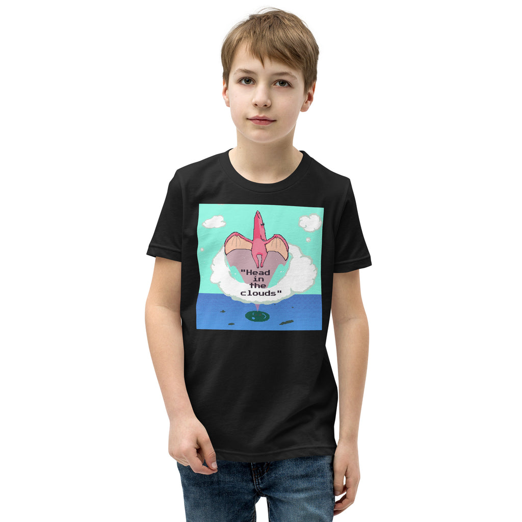 PixelTRex™ – Tera “Head in the Clouds” Youth T-Shirt
