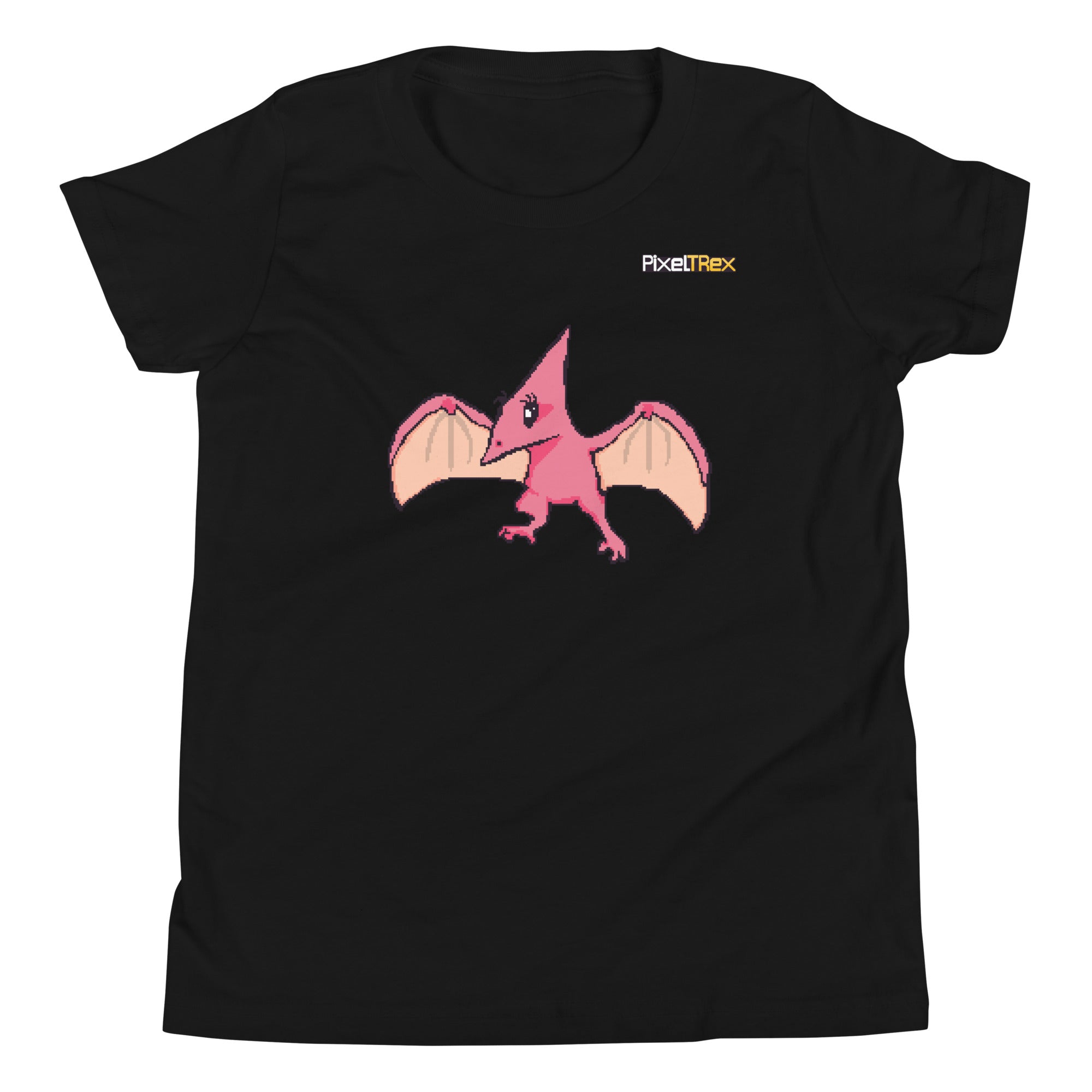 PixelTRex™ – Tera the Pteranodon Pixel Creature Youth T-Shirt