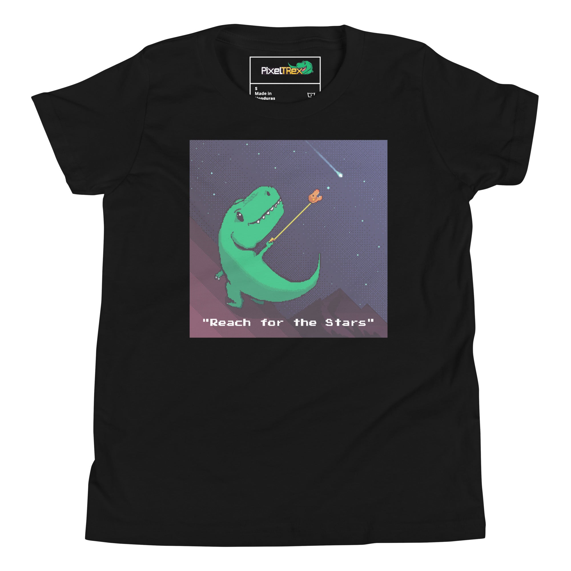 PixelTRex™ - Trex "Reach for the Stars"  Youth T-Shirt