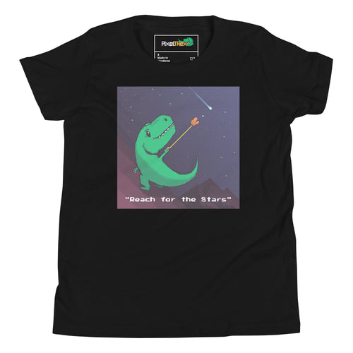PixelTRex™ - Trex "Reach for the Stars"  Youth T-Shirt