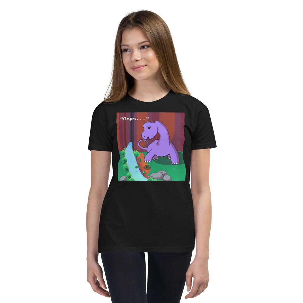 PixelTRex™ – Bracey “Oops” Youth T-Shirt