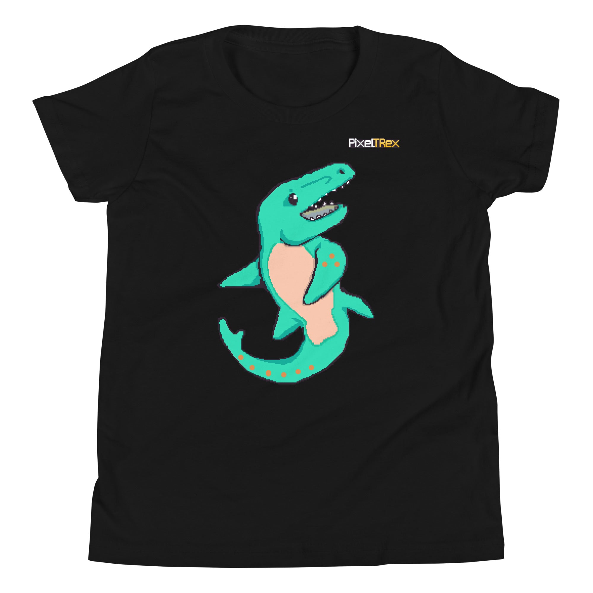 PixelTRex™ – Mosa the Mosasaurus Pixel Creature Youth T-Shirt