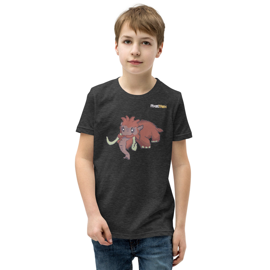 PixelTRex™ – Mammo the Mammoth Pixel Creature Youth T-Shirt