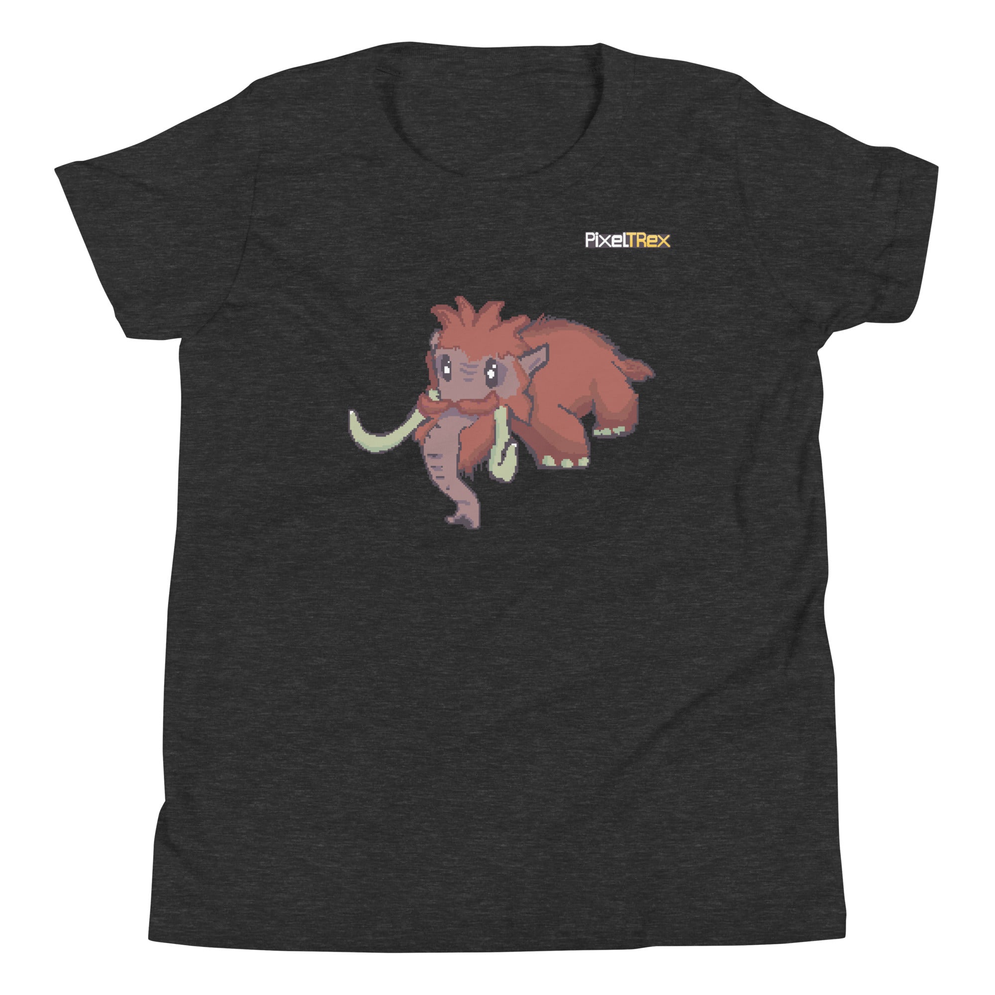 PixelTRex™ – Mammo the Mammoth Pixel Creature Youth T-Shirt