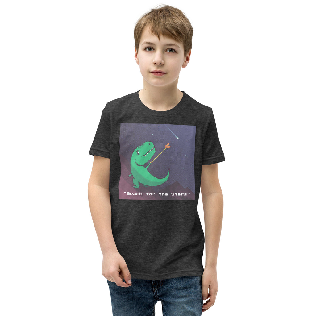 PixelTRex™ - Trex "Reach for the Stars"  Youth T-Shirt