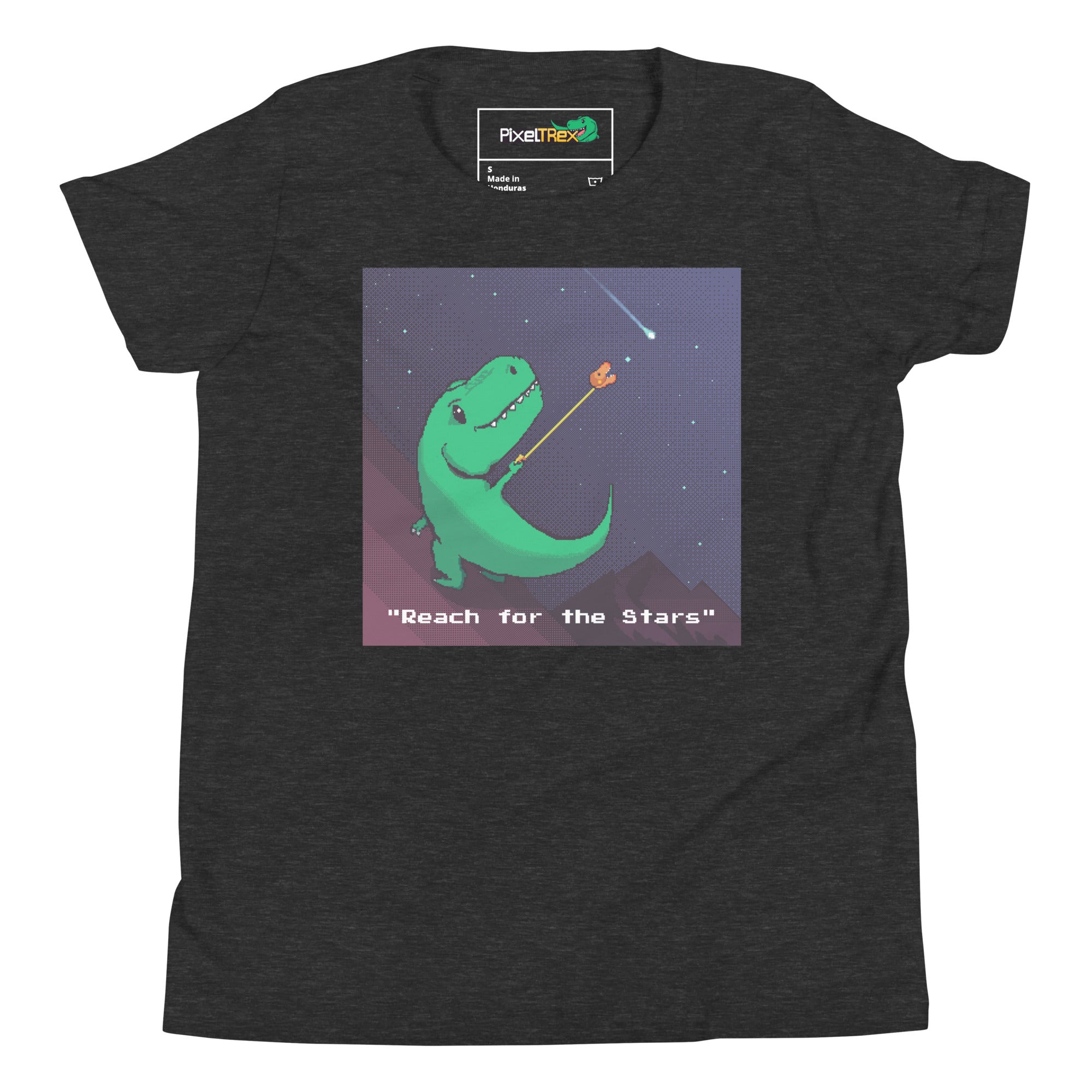 PixelTRex™ - Trex "Reach for the Stars"  Youth T-Shirt