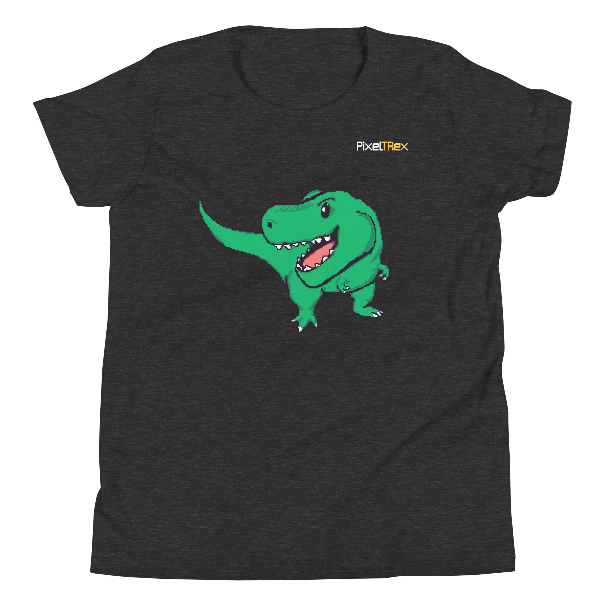PixelTRex™ – Trex the T-Rex Pixel Dinosaur Youth T-Shirt