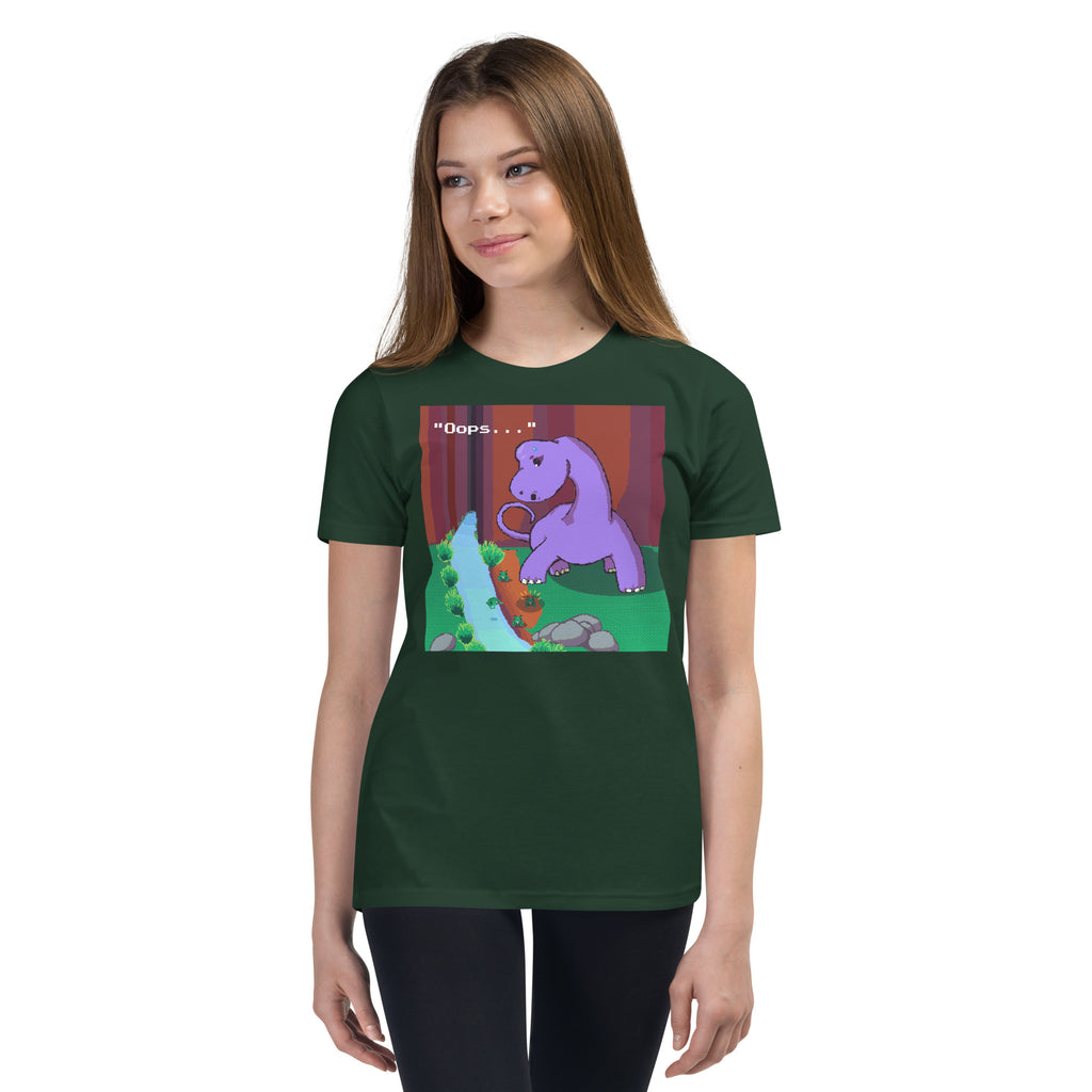 PixelTRex™ – Bracey “Oops” Youth T-Shirt