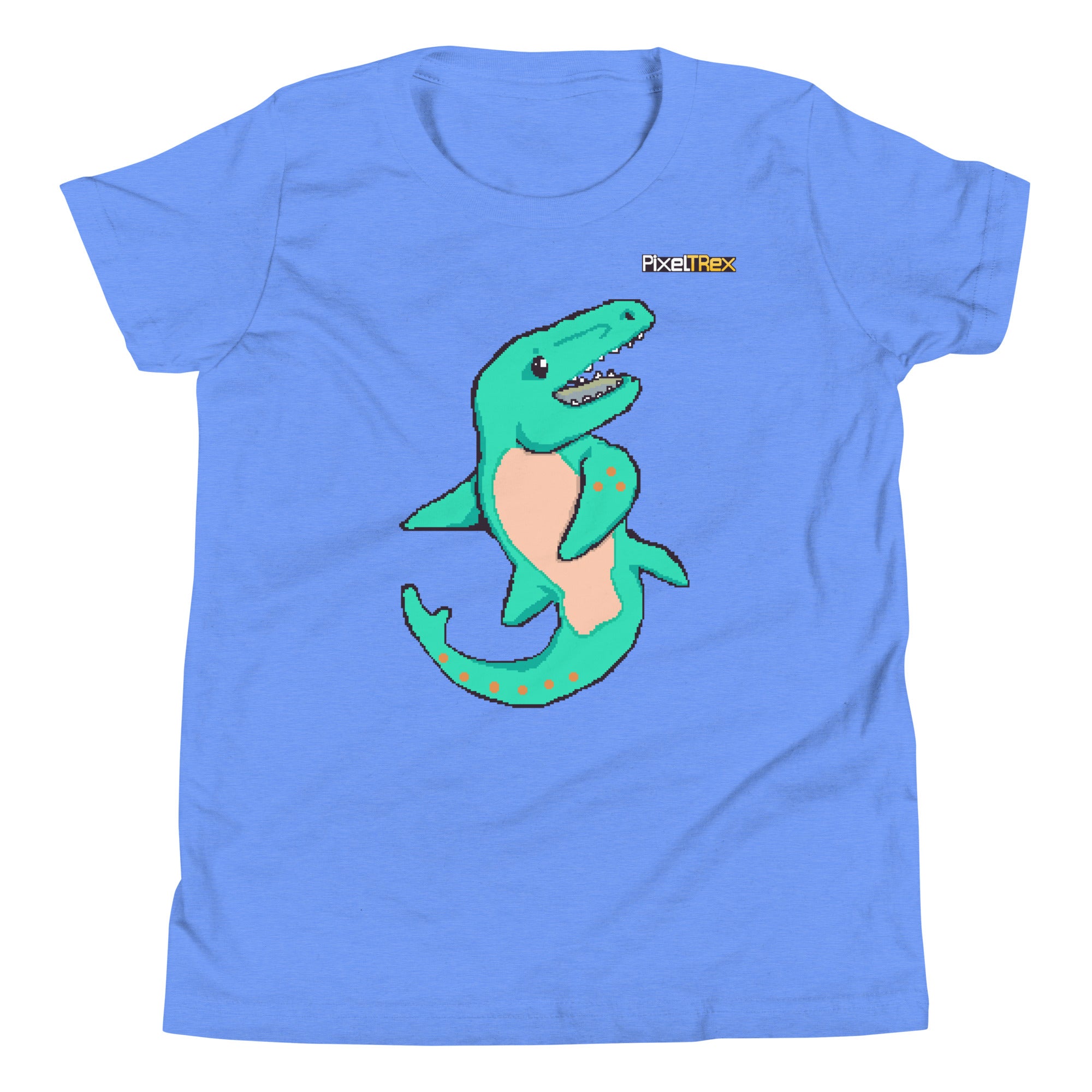PixelTRex™ – Mosa the Mosasaurus Pixel Creature Youth T-Shirt
