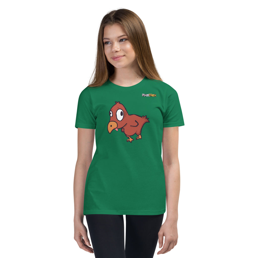 PixelTRex™ – Doug the Dodo Pixel Creature Youth T-Shirt