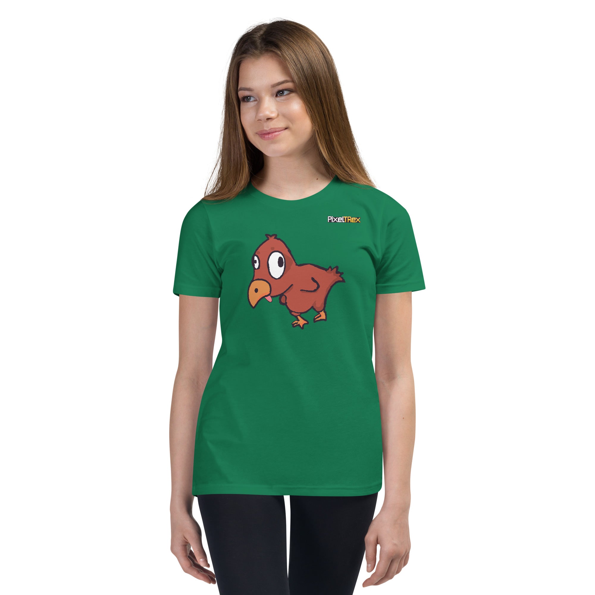 PixelTRex™ – Doug the Dodo Pixel Creature Youth T-Shirt