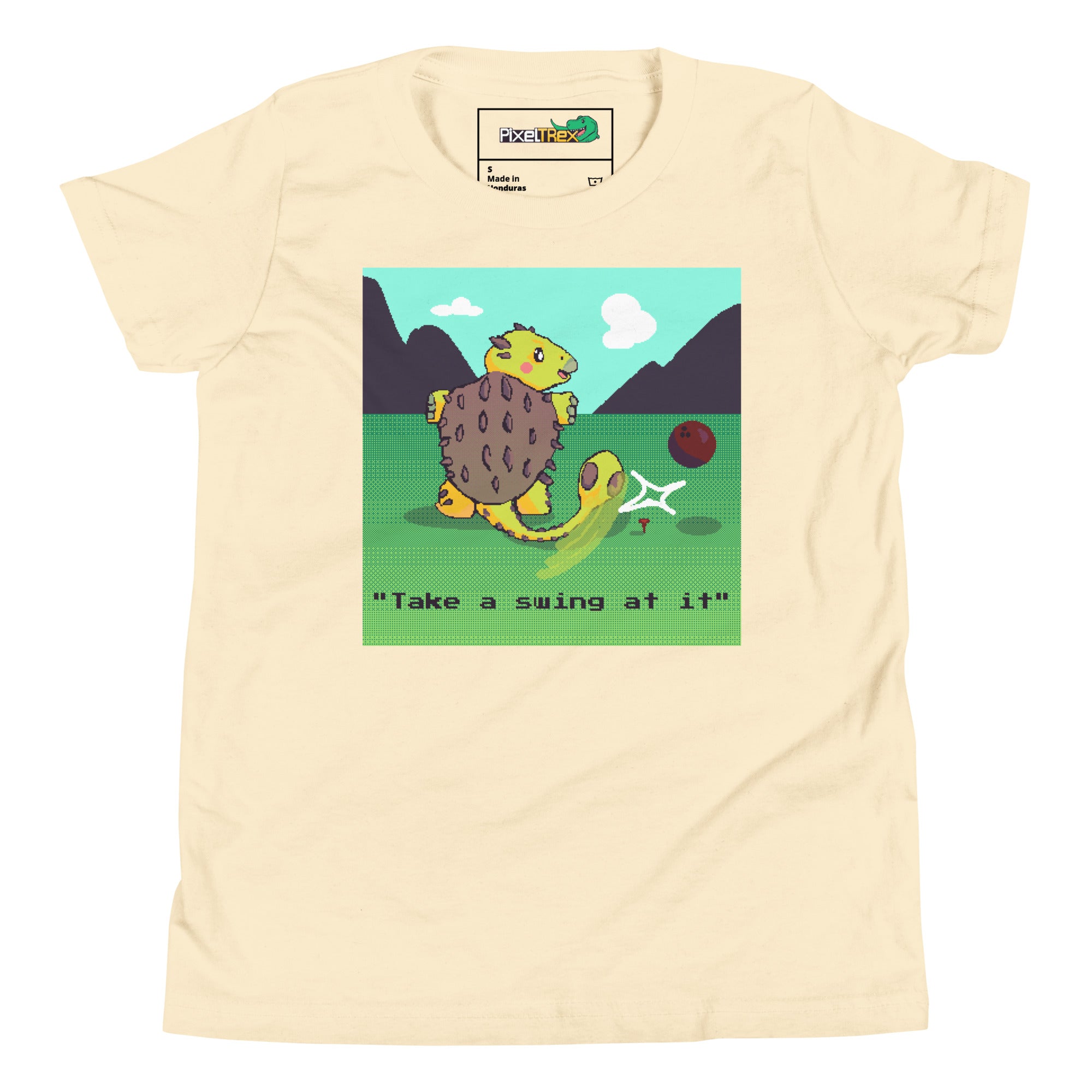 PixelTRex™ – Anky “Take a swing at It” Youth T-Shirt