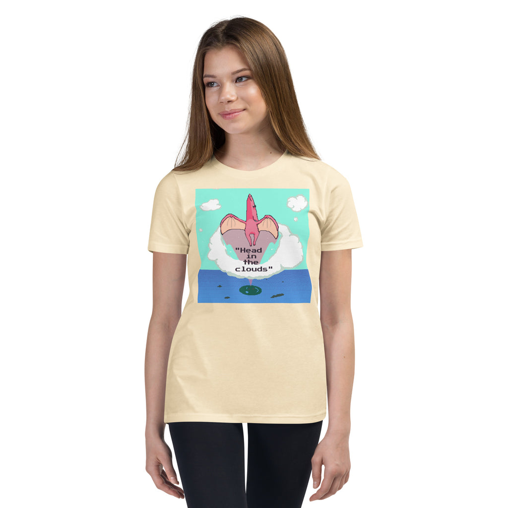 PixelTRex™ – Tera “Head in the Clouds” Youth T-Shirt