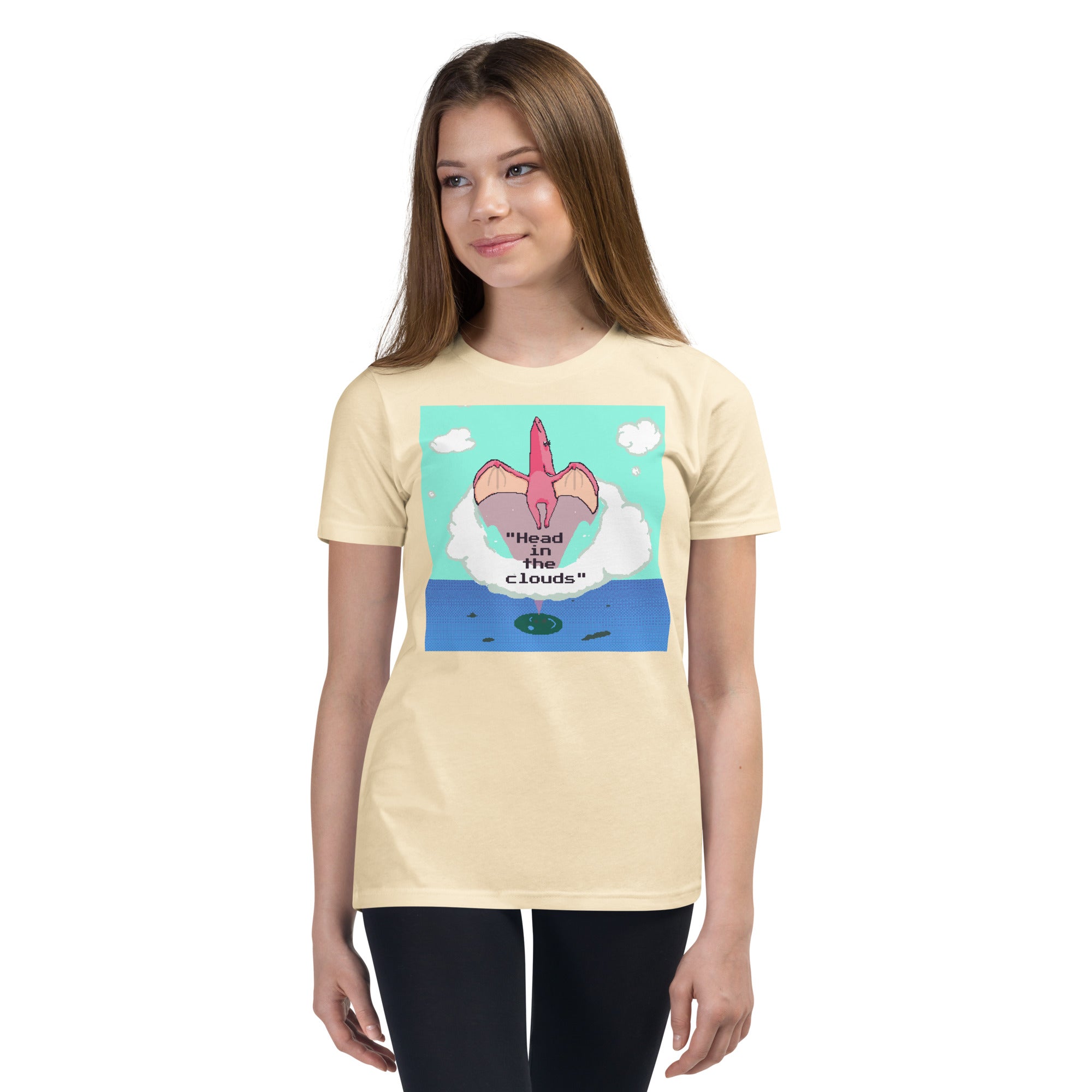 PixelTRex™ – Tera “Head in the Clouds” Youth T-Shirt