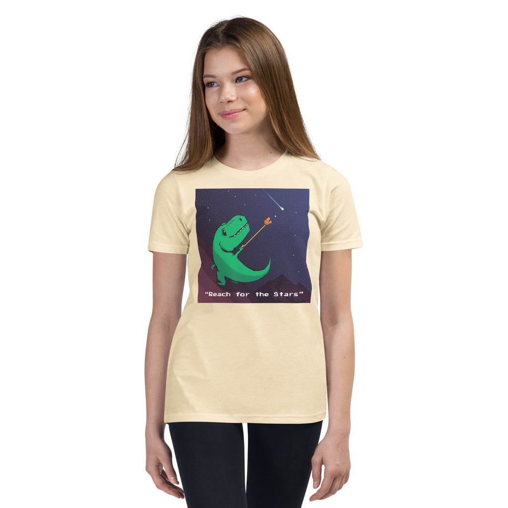 PixelTRex™ - Trex "Reach for the Stars"  Youth T-Shirt