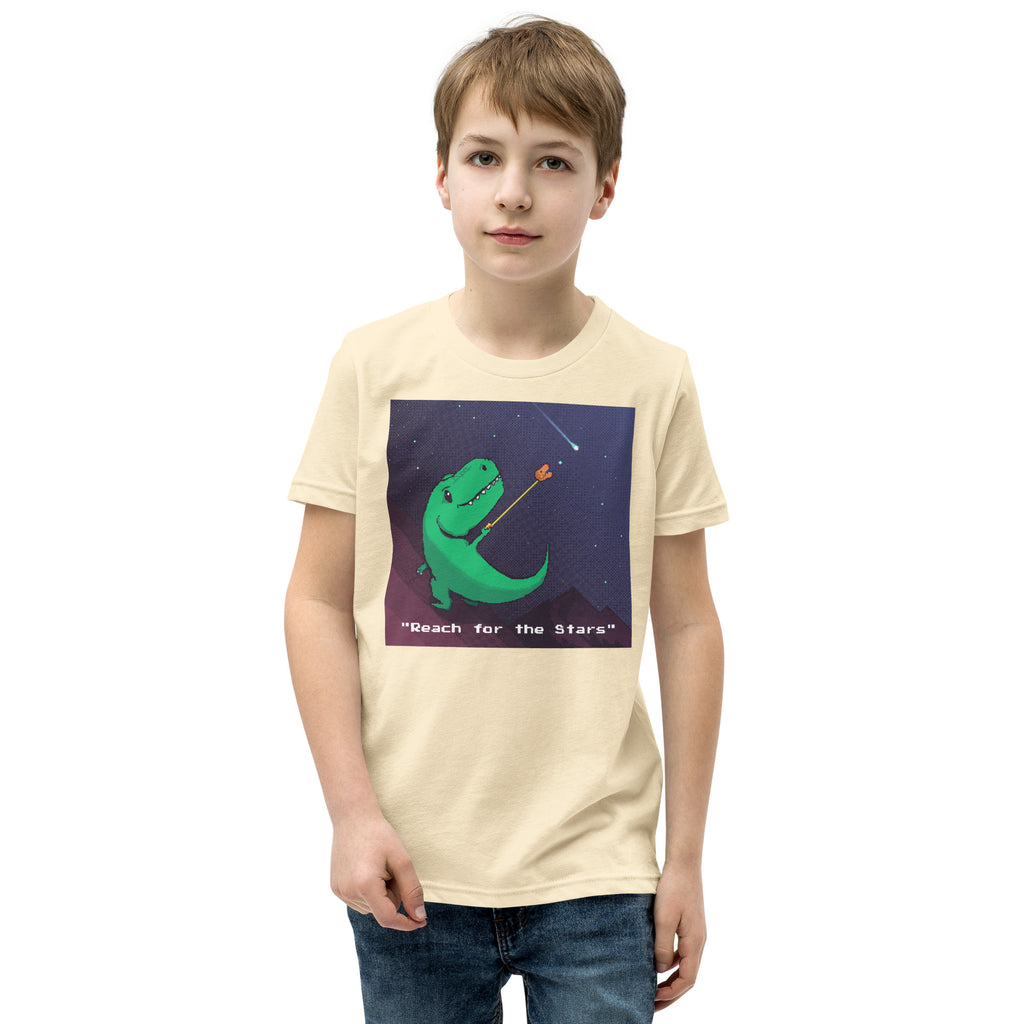 PixelTRex™ - Trex "Reach for the Stars"  Youth T-Shirt