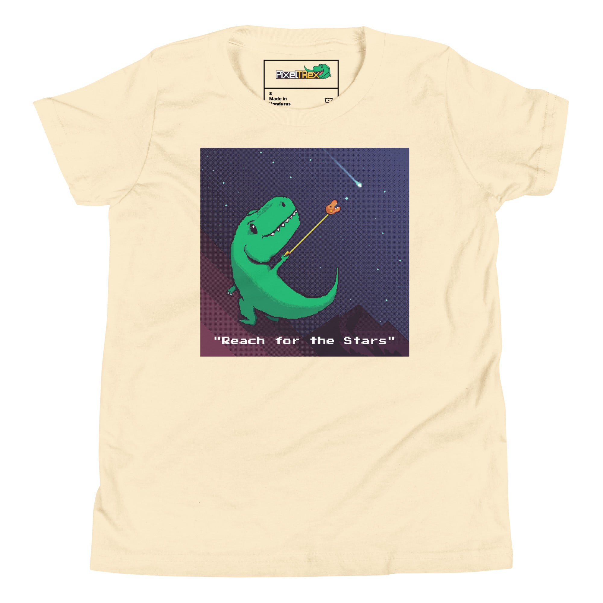 PixelTRex™ - Trex "Reach for the Stars"  Youth T-Shirt