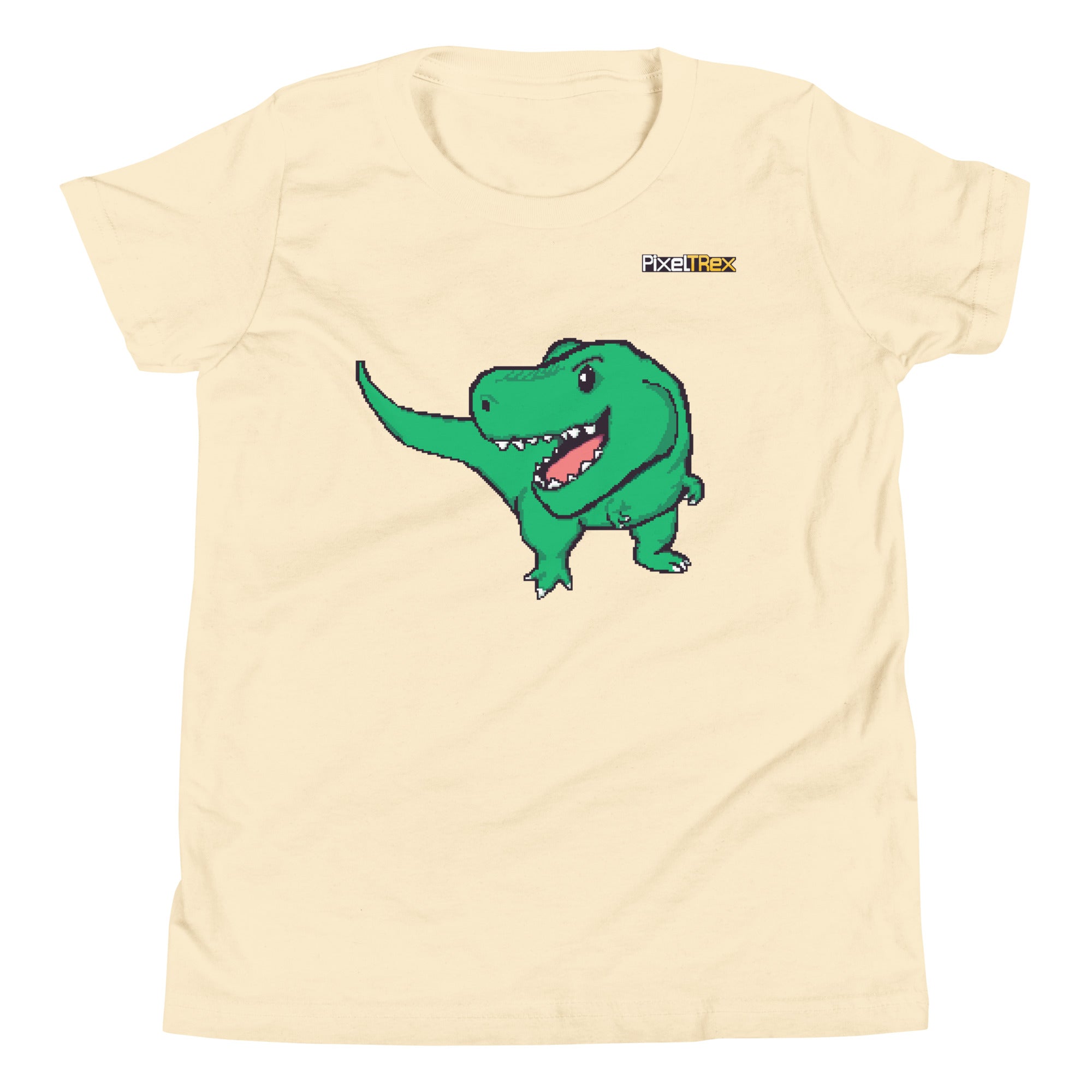 PixelTRex™ – Trex the T-Rex Pixel Dinosaur Youth T-Shirt