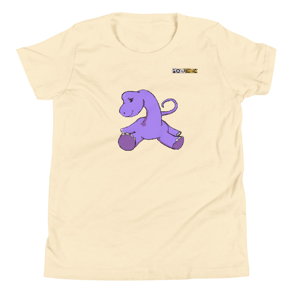 PixelTRex™ – Bracey the Brachiosaurus Pixel Dinosaur Youth T-Shirt