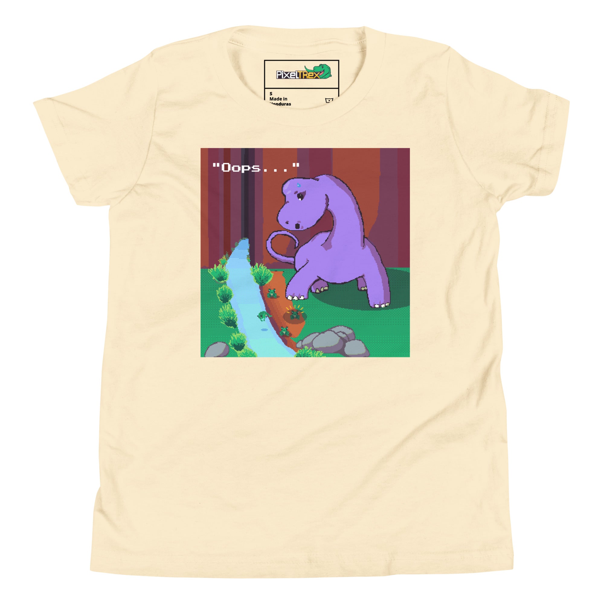 PixelTRex™ – Bracey “Oops” Youth T-Shirt